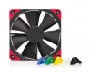 Noctua 120 mm-es NF-F12 PWM ventilátor Chromax fekete színváltós