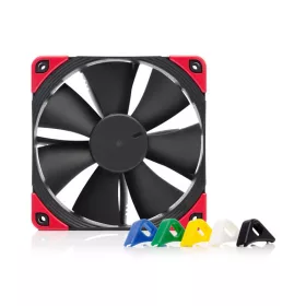   Noctua 120 mm-es NF-F12 PWM ventilátor Chromax fekete színváltós