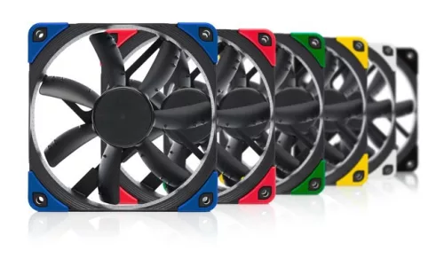 Noctua 120 mm-es NF-S12A PWM Chromax ventilátor, fekete, cserélhető színekben