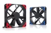 Noctua 120 mm-es NF-S12A PWM Chromax ventilátor, fekete, cserélhető színekben