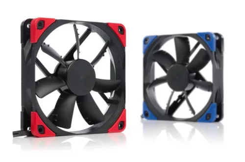 Noctua 120 mm-es NF-S12A PWM Chromax ventilátor, fekete, cserélhető színekben