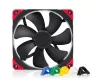 Noctua 140 mm-es NF-A14 PWM ventilátor Chromax fekete színváltós