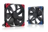 Noctua 140 mm-es NF-A14 PWM ventilátor Chromax fekete színváltós
