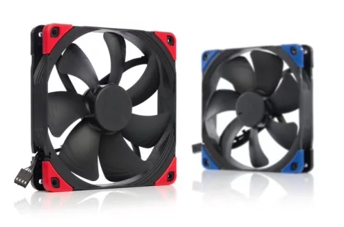 Noctua 140 mm-es NF-A14 PWM ventilátor Chromax fekete színváltós