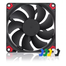   Noctua ventilátor 92 mm, 300-2200 rpm, alacsony profilú chromax