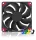 Noctua ventilátor 92 mm, 300-2200 rpm, alacsony profilú chromax