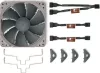 Kiegészítő ventilátor noctua na-fk1 második ventilátorkészlet