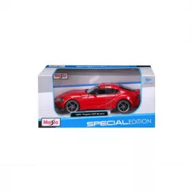 Toyota gr supra piros 1/24 modell