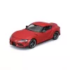 Toyota gr supra piros 1/24 modell