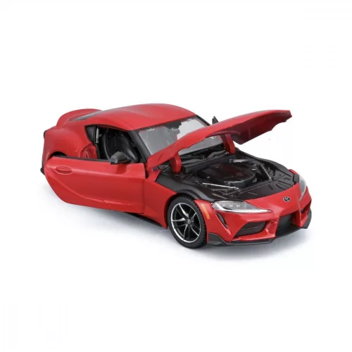 Toyota gr supra piros 1/24 modell