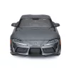 Toyota gr supra modell szürke 1/24