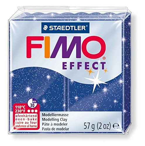 Fimo  kemencében süthető modellező agyag Effect 57g. - Glitter Blue