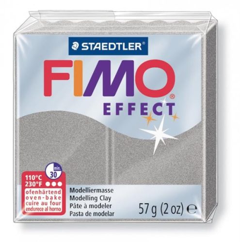 Fimo  kemencében süthető modellező agyag Effect 57g. - Pearl Light ezüst