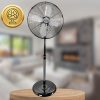Álló ventilátor Fém csendes, erős, biztonságos Ø50 cm