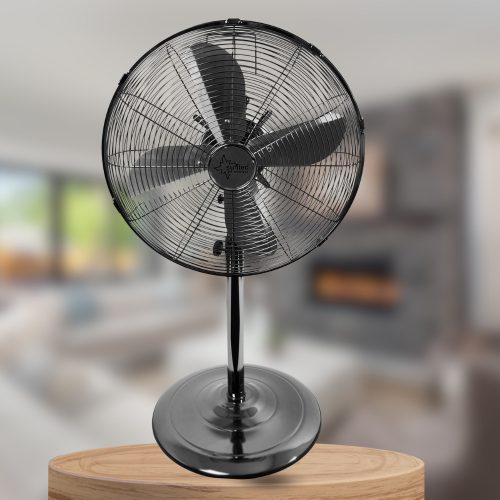 Álló ventilátor Fém csendes, erős, biztonságos Ø50 cm