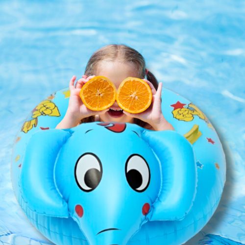 Felfújható Gyerek úszógumi Üléssel - Elefánt