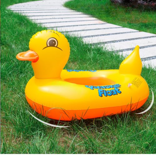 Gyermek úszógumi üléssel Felfújható kacsamedence