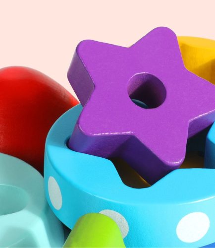 Logikai ügyességi játék Sortering Coating Rocket Jhtoy-938