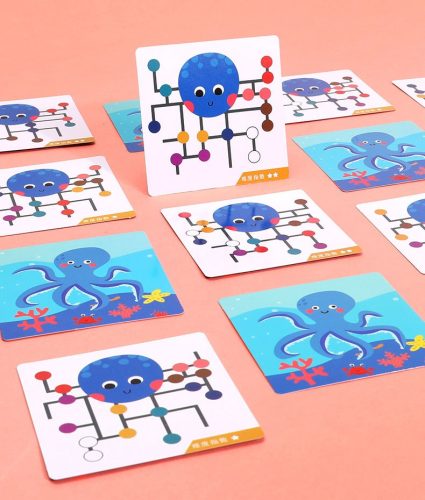 Kirakós játék Fa polip labirintus víz alatt Jhtoy-647