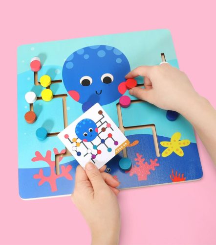 Kirakós játék Fa polip labirintus víz alatt Jhtoy-647