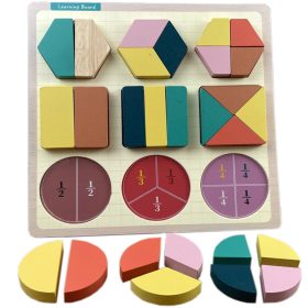 Oktató fa kirakó Matematika Törtek Zkb-2053