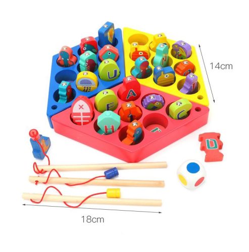 Halfogó logikai árkádjáték 3 személyes Jhtoy-953