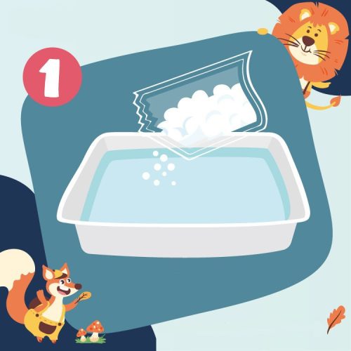 kreatív gyurmaszett gyerekeknek, 6 forma, színes zselé, többszínű