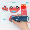 3D toll ceruza nyomtató modellező rajzoláshoz, lila