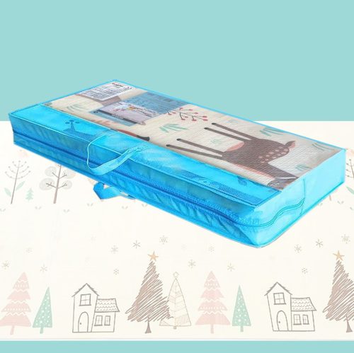 Kétoldalas XPE habszivacs játszószőnyeg gyerekeknek, Összecsukható gyerekszobai szőnyeg NICEKIDS, 200x150cm, Erdő