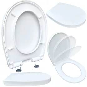   Univerzális, levehető, szabadon álló WC-ülőke Duo-Sanit