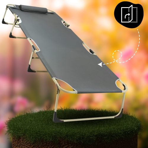 Kerti összecsukható strandszék, tartós, teraszra