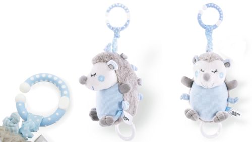 Zenedobozos sündisznó medál