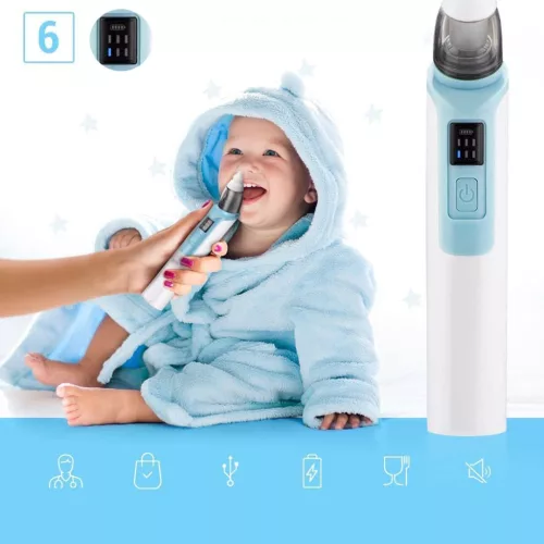 Elektromos orrszívó babáknak, kék