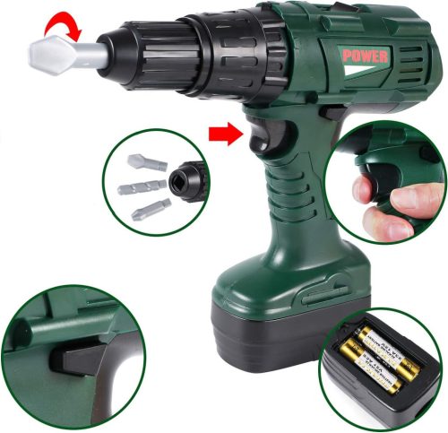 Gyerek Műhely barkácskészlet hátizsákos csavarhúzó