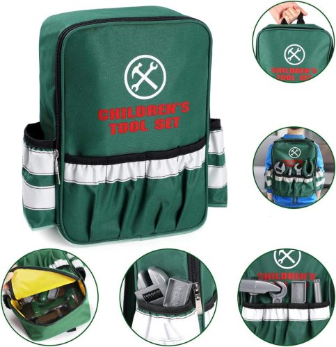 Gyerek Műhely barkácskészlet hátizsákos csavarhúzó