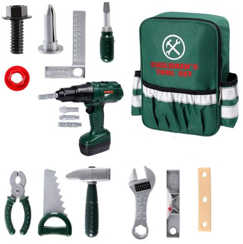 Gyerek Műhely barkácskészlet hátizsákos csavarhúzó