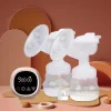 Pompă electrică de sân trifazată NICEKIDS 2 în 1, fără BPA
