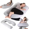 Pernă multifuncțională pentru femei însărcinate și care alăptează, în formă de "U", 140x70cm