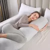 Pernă multifuncțională pentru femei însărcinate și care alăptează, în formă de "U", 140x70cm
