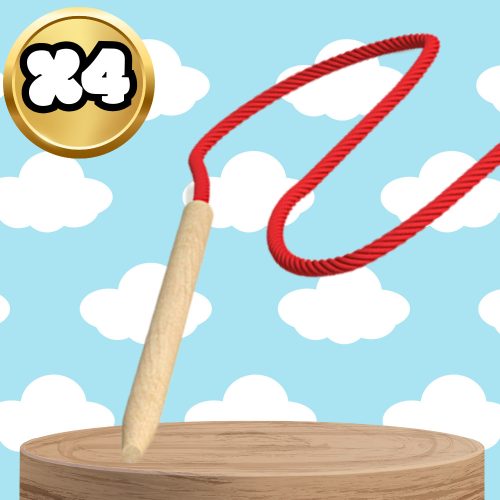 Montessori kockák fűzéséhez való fa gyöngyök 42 darab. Ábécé, állatok, gyümölcsök