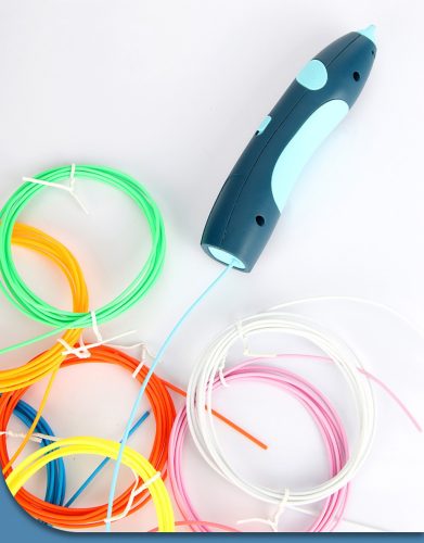 PCL utántöltők 3D tollkészlethez 10 db-os Filament 5m színes 1.75mm