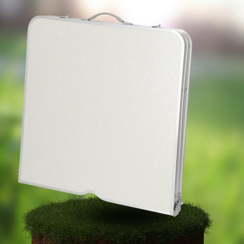 Utazógarnitúra, összecsukható asztal és 4 szék