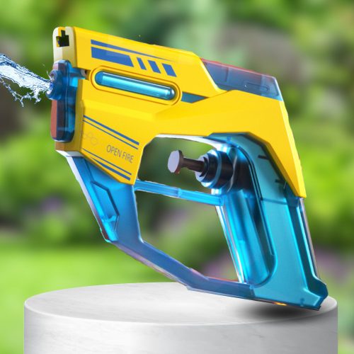 Vízipisztoly 2 az 1-ben elektromos automata vízipuska újratölthető akkumulátorral