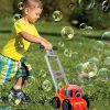 Gyerekjáték fűnyíró, automata szappanbuborék-gép + folyadék