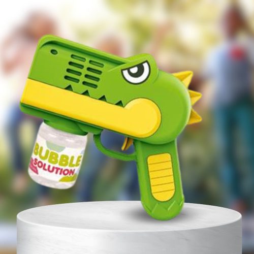 zappanbuborék-pisztoly, szappankészítő "Dinosaur"