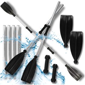   Kajaklapát SUP deszkához, pontonkajakhoz, összecsukható, alumínium, könnyű, 2W1, 203 cm