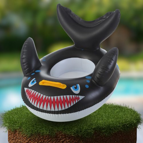 Gyermek úszógumi üléssel Felfújható medence cápa