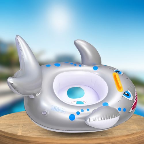 Gyermek úszógumi üléssel Felfújható medence cápa