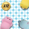 Squishy Mochi 12 darabos stresszoldó játékkészlet gyerekeknek