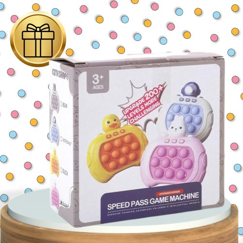 Pop It Stresszoldó elektronikus játékgép gyerekeknek és felnőtteknek, Kacsa